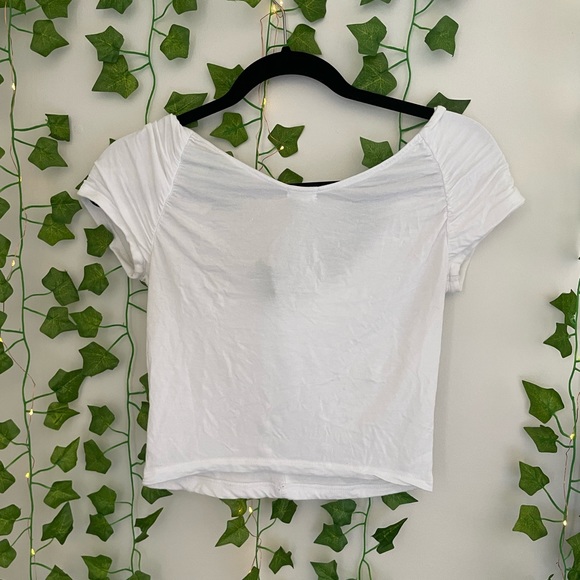 Garage Off the Shoulder Ruffle Top - Picture 2 of 2